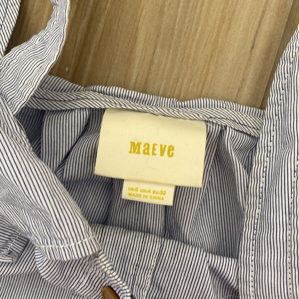 Maeve Blouse with Ruffled Shoulder - Picture 2 of 3
